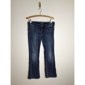 Silver Jeans Frances Slim Bootcut Women 29x31 Blue Excellent Low Rise Stretch